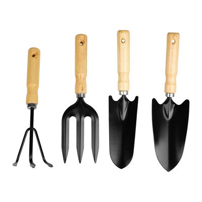 LOT DE 4 OUTILS DE JARDIN