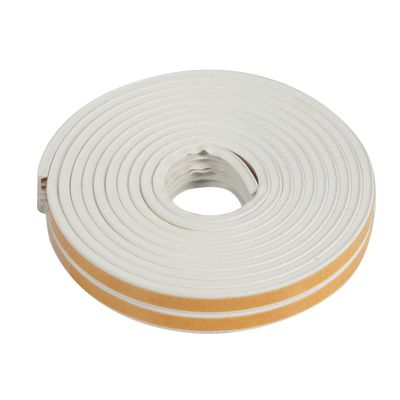 JOINT CLAFEUTRAGE BLANC CAOUTCHOUC PROFIL E 5M