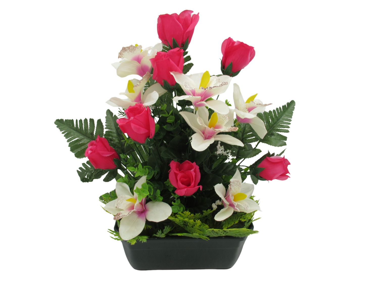 JARDINIÈRE DE ROSE CYMBIDIUM