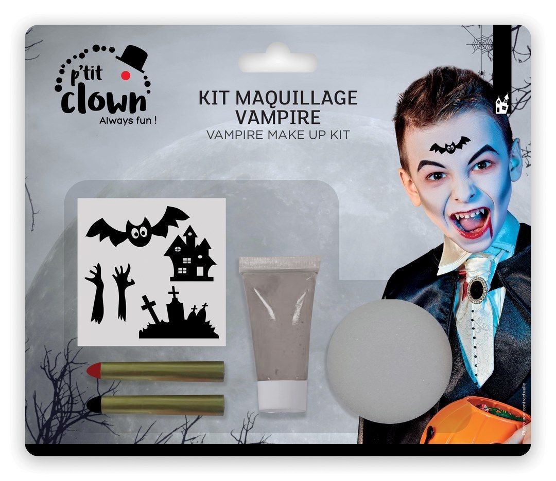 KIT MAQUILLAGE VAMPIRE/ZOMBIE