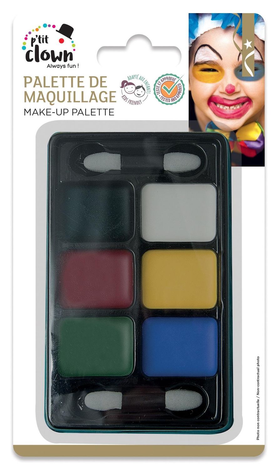 PALETTE DE MAQUILLAGE FARDS GRAS