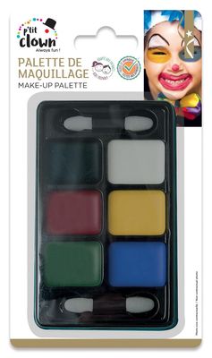 PALETTE DE MAQUILLAGE FARDS GRAS