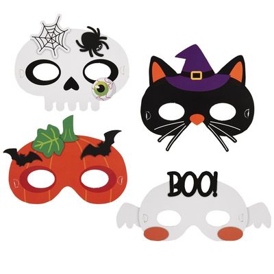 LOT DE 4 LOUP HALLOWEEN ENFANT