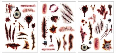 TATOUAGE TEMPORAIRE "CICATRICE"