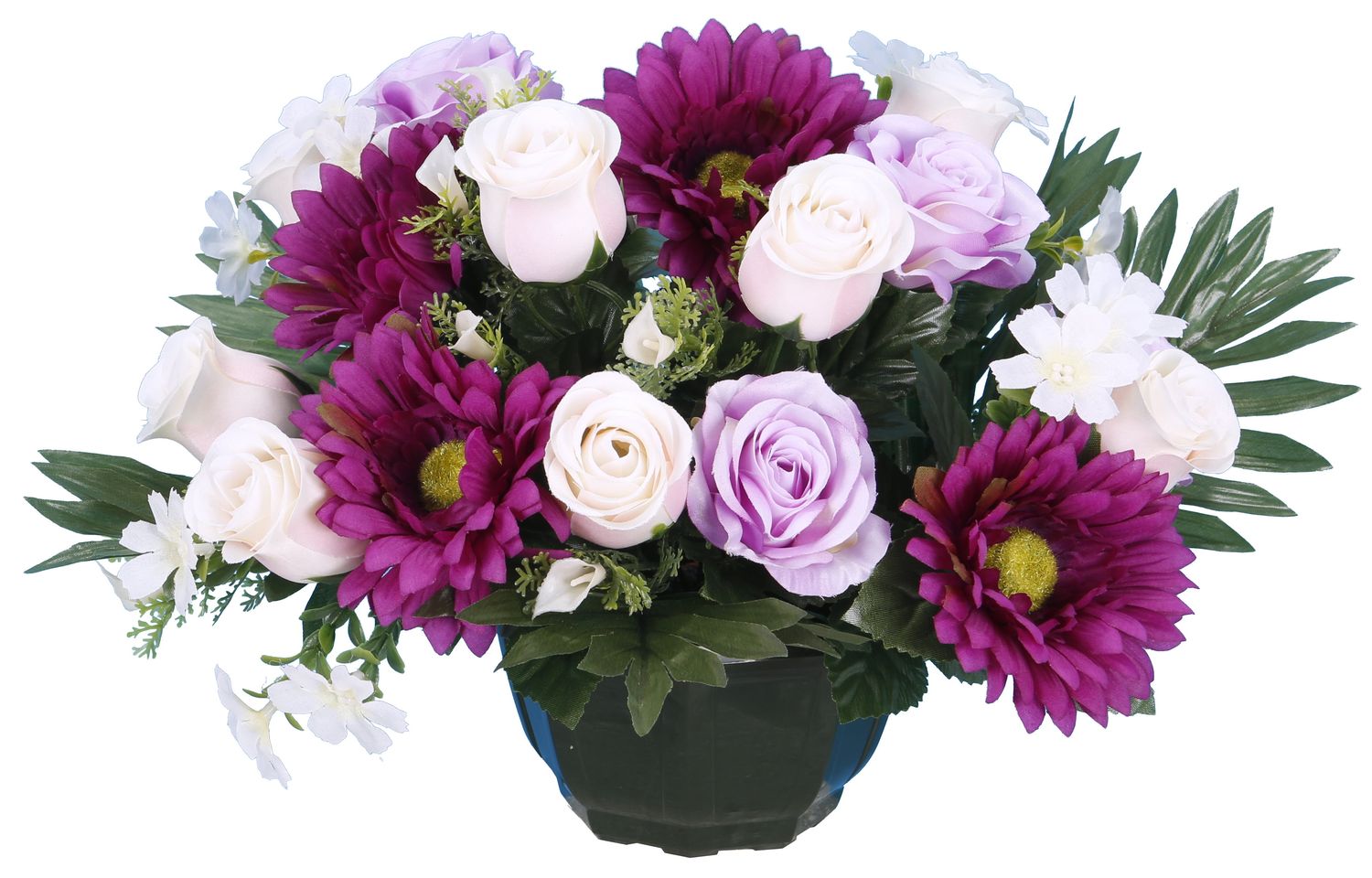 COUPE ROSE GERBERA BOUTON DE ROSE