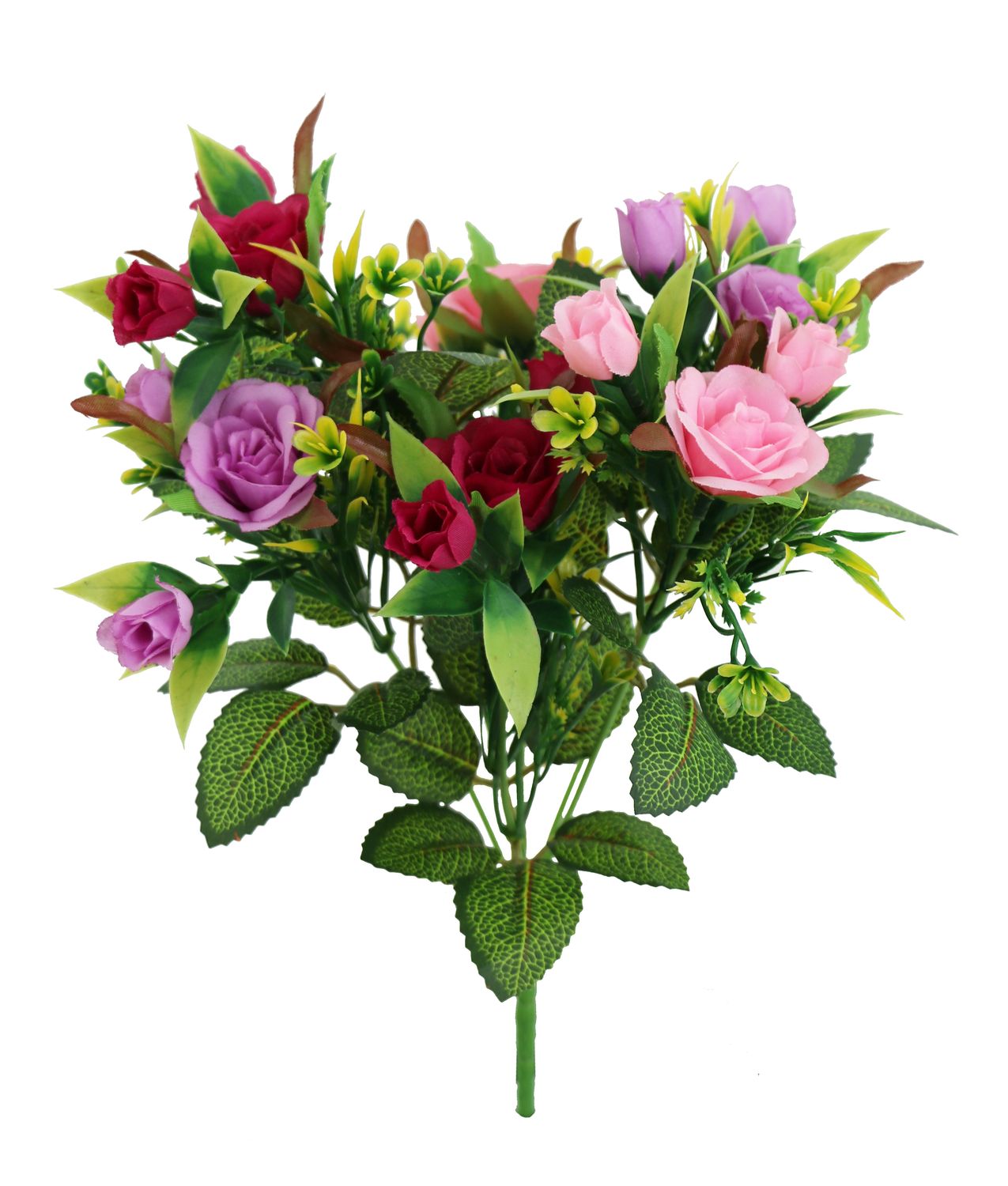 BOUQUET DE BOUTONS DE ROSE ET MINI ROSES