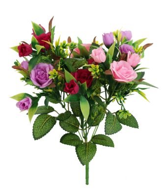 BOUQUET DE BOUTONS DE ROSE ET MINI ROSES