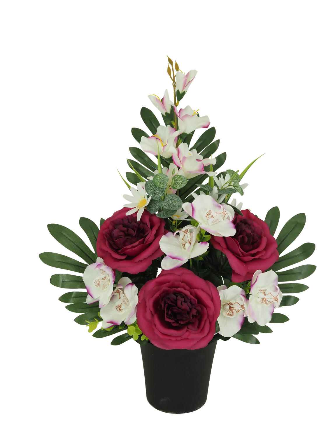 COMPOSITION ROSES ET GLAÏEULS