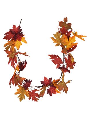 GUIRLANDE DE FEUILLES D'AUTOMNE
