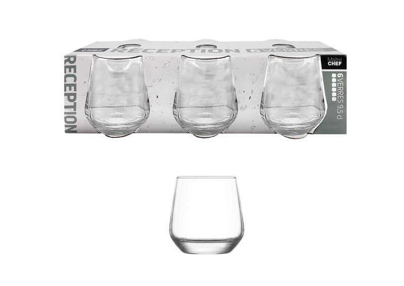 LOT DE 6 VERRINES OU LOT DE 6 SHOOTER