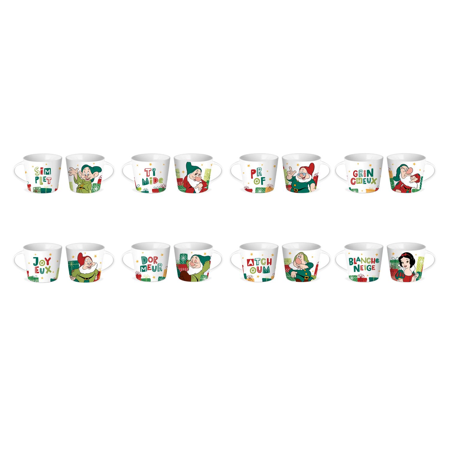 JUMBO OU MUG "NAINS" NOËL