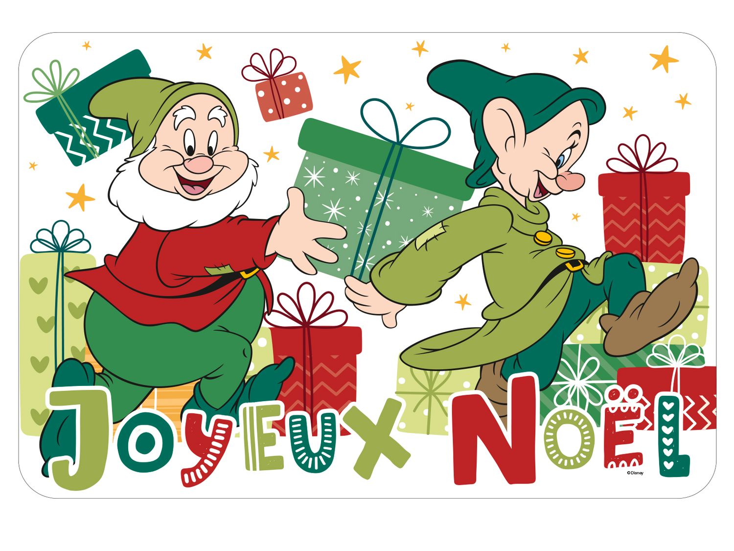 SET DE TABLE "NAINS" NOËL