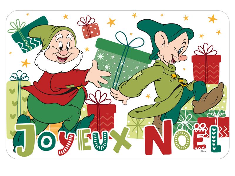 SET DE TABLE "NAINS" NOËL