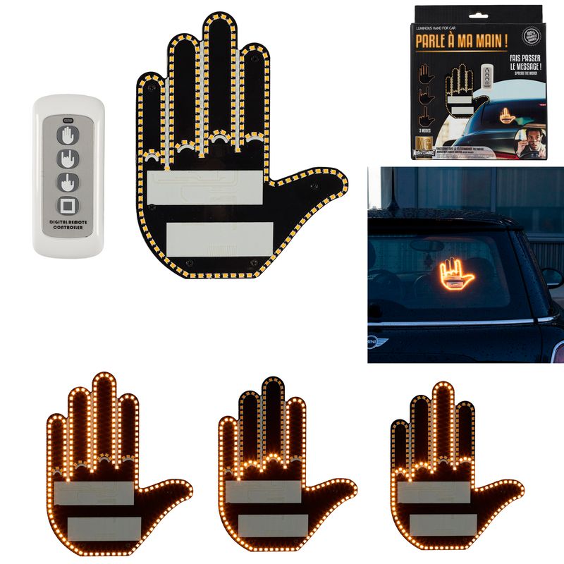 SIGNE À MAIN LUMINEUX