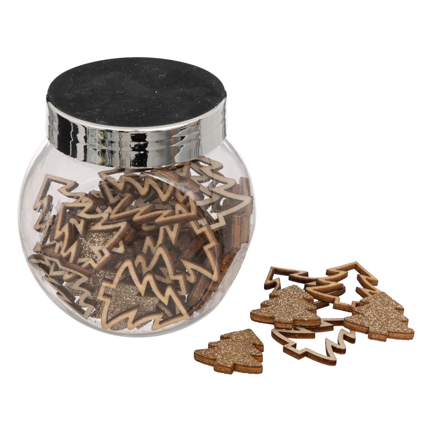 BOCAL D'ACCESSOIRES DÉCORATIFS