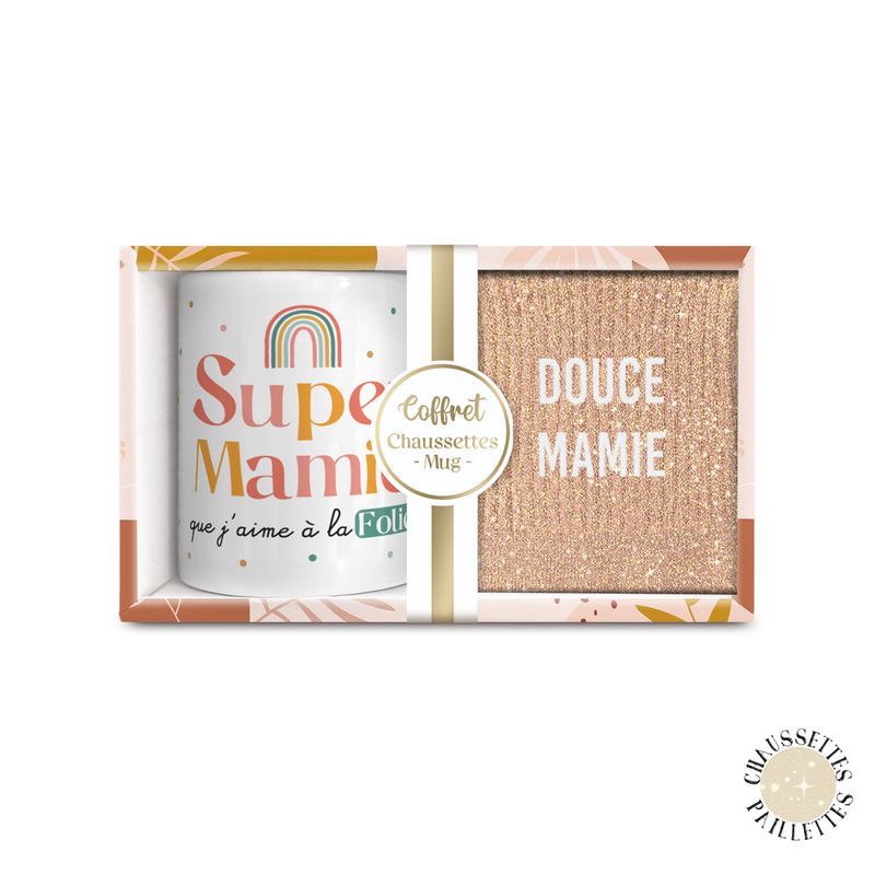COFFRET MUG ET CHAUSSETTES OU DUO DE MUGS