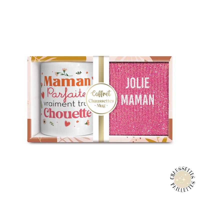 COFFRET MUG ET CHAUSSETTES OU DUO DE MUGS