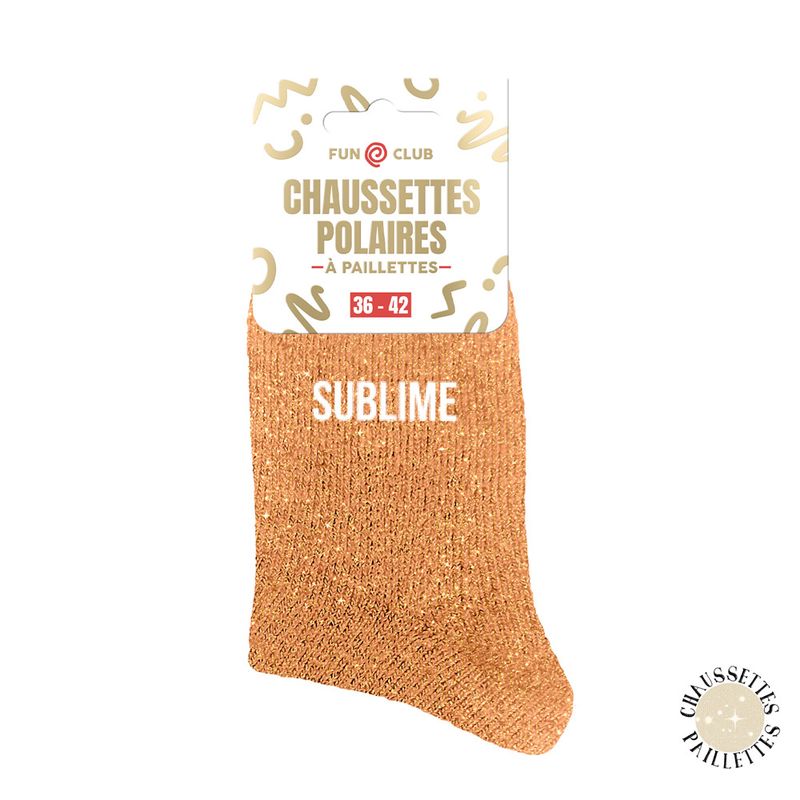CHAUSSETTES HIVER FEMME SUBLIME