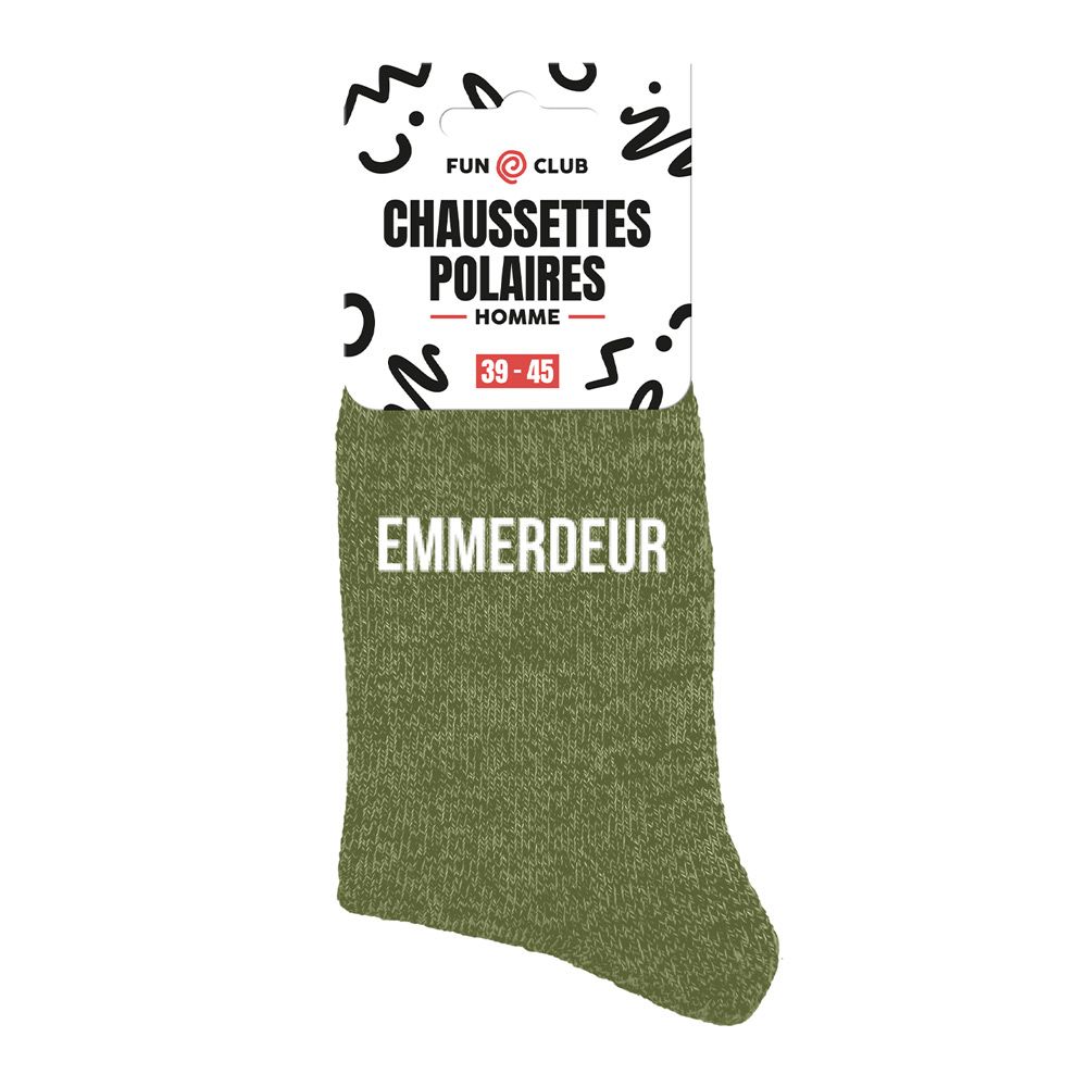 CHAUSSETTES HIVER HOMME EMMERDEUR