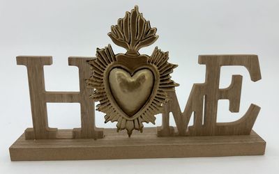 DÉCORATION COEUR "HOME"