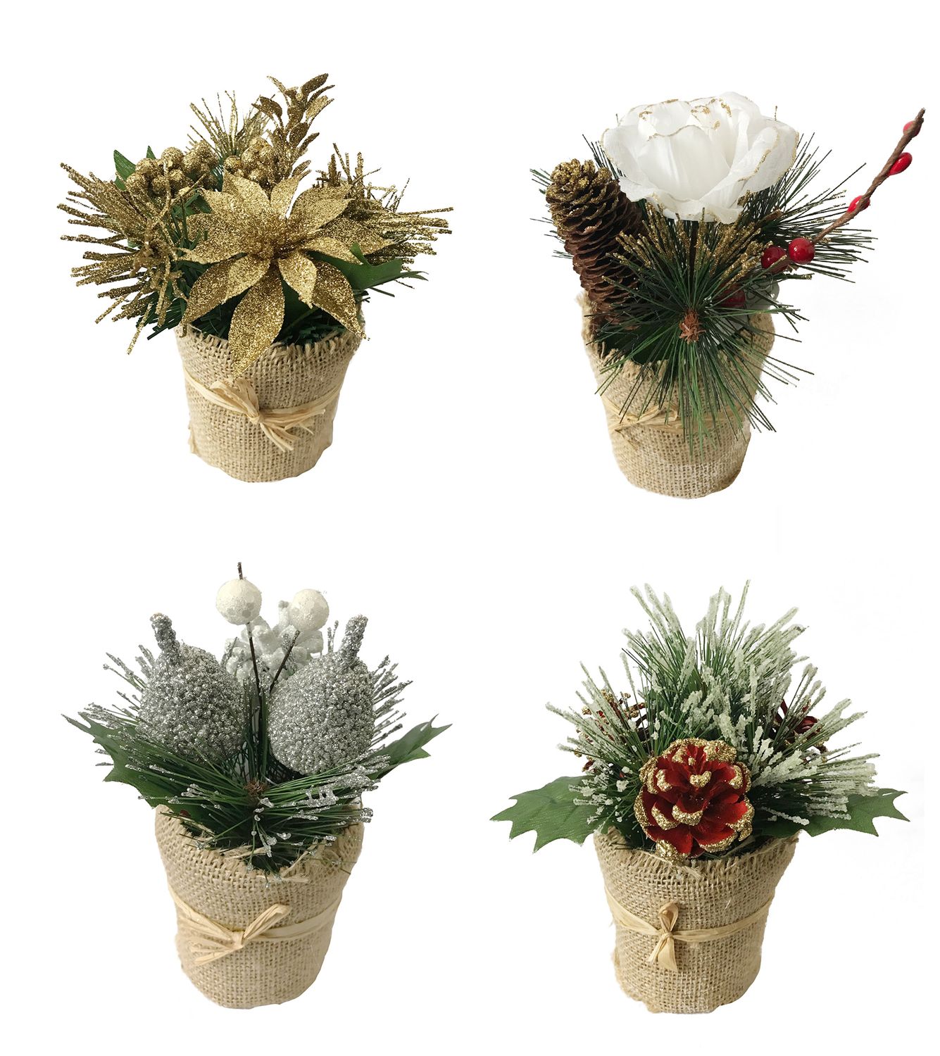 CENTRE DE TABLE EN POT