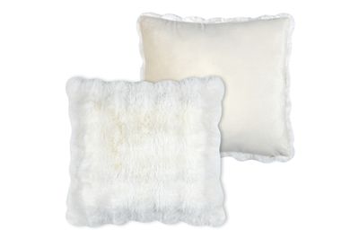 COUSSIN "NEBRASKA" 45X45 ECRU TOUT DOUX