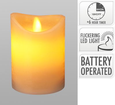 BOUGIE LED FLAMME DANSANTE