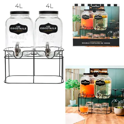 Double fontaine boisson "Bistrot"