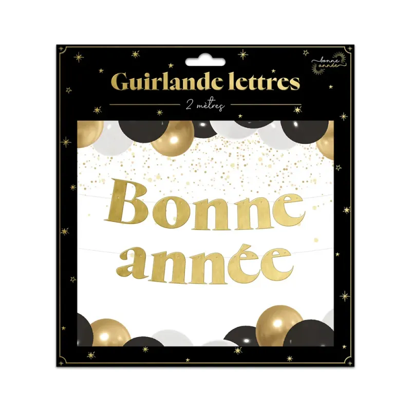 Guirlande lettres "Bonne Année"