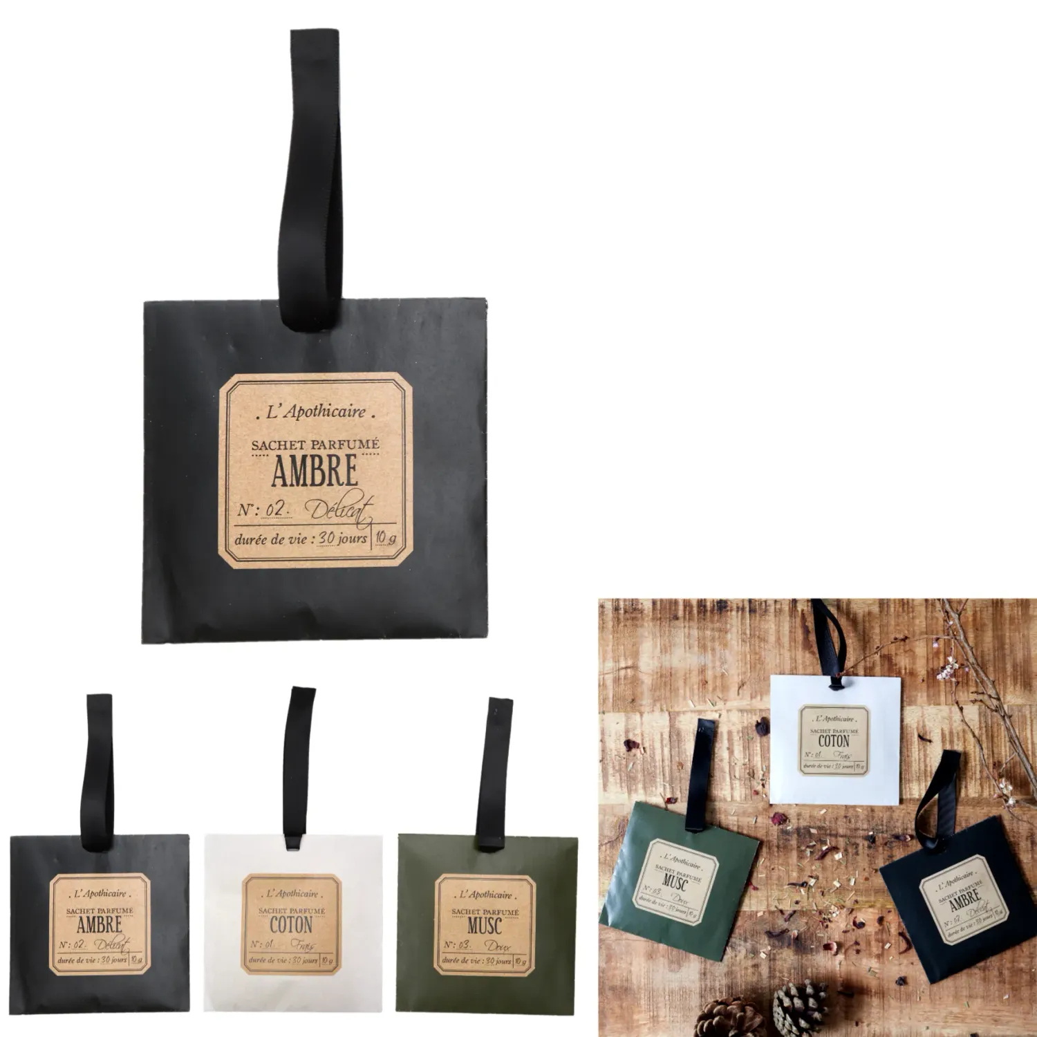 Sachet parfumé apothicaire