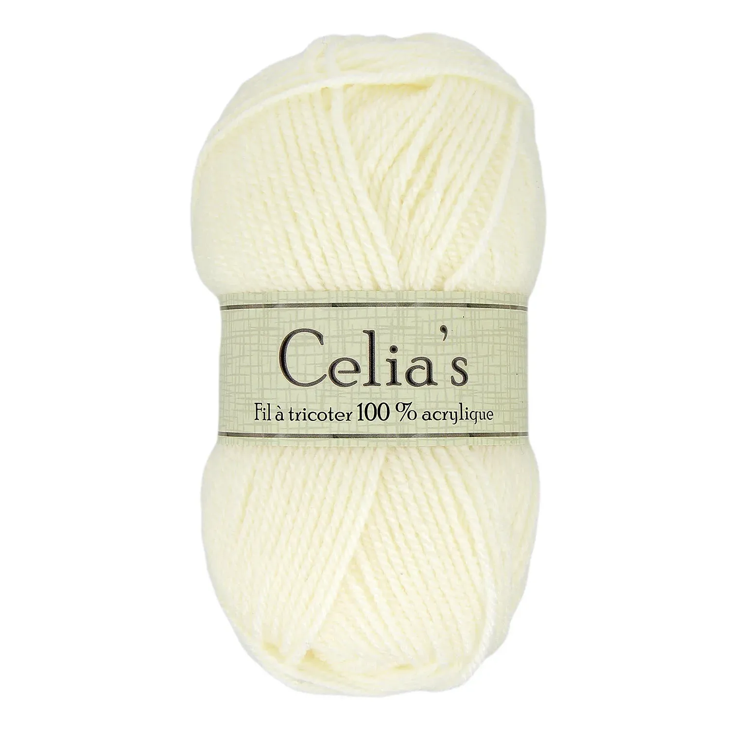 LOT DE 10 PELOTES "CELIAS"
 50G ECRU
