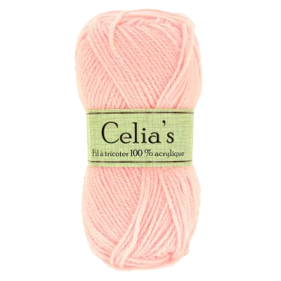 LOT DE 10 PELOTES LOT DE 10 PELOTES "CELIAS"
50G ROSE CLAIR