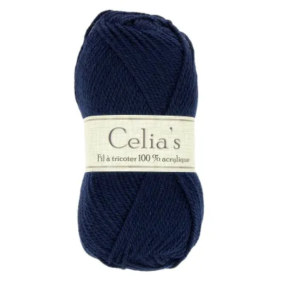 LOT DE 10 PELOTES "CELIAS"
 50G MARINE