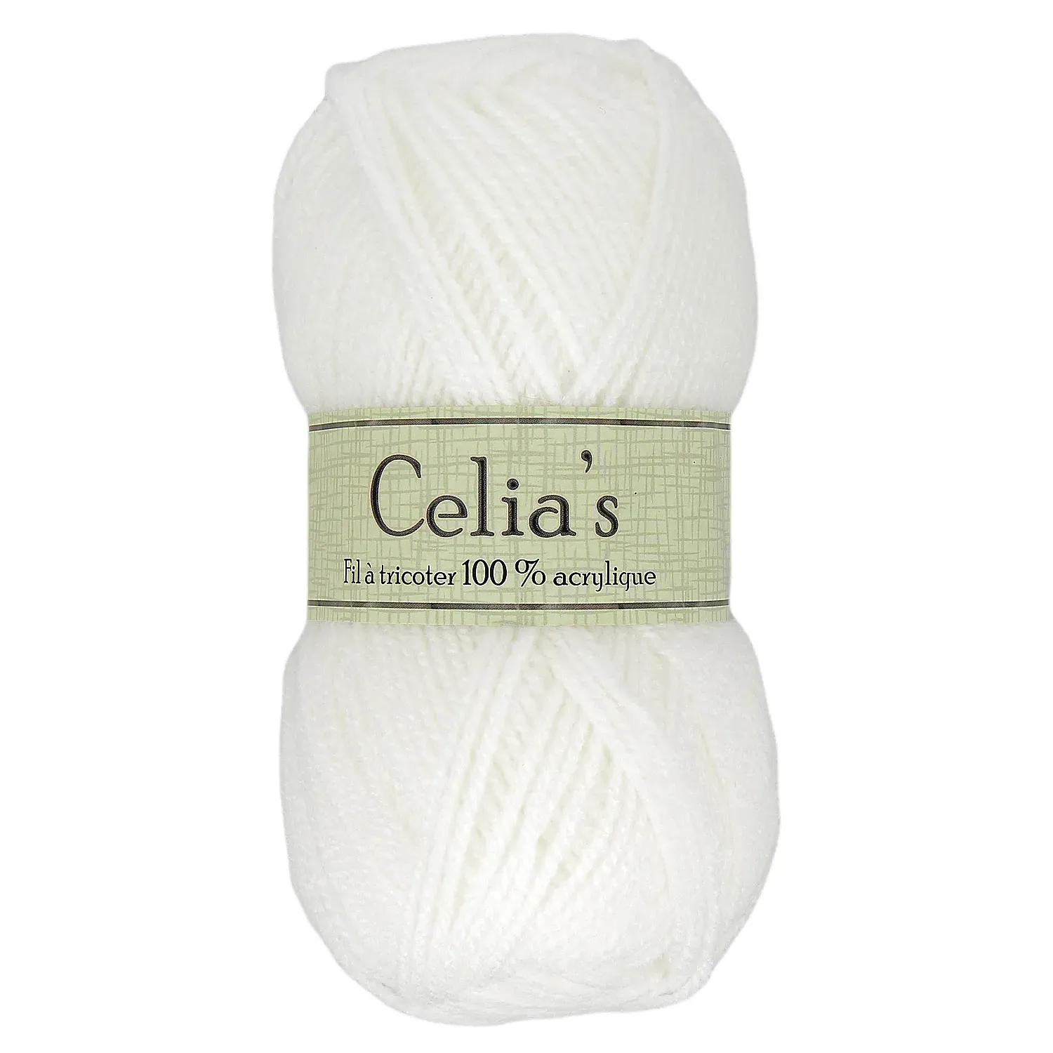LOT DE 10 PELOTES "CELIAS"
 50G BLANC