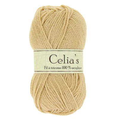 LOT DE 10 PELOTES "CELIAS"
 50G BEIGE