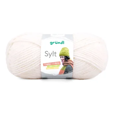 PELOTE "SYLT" 100G BLANC