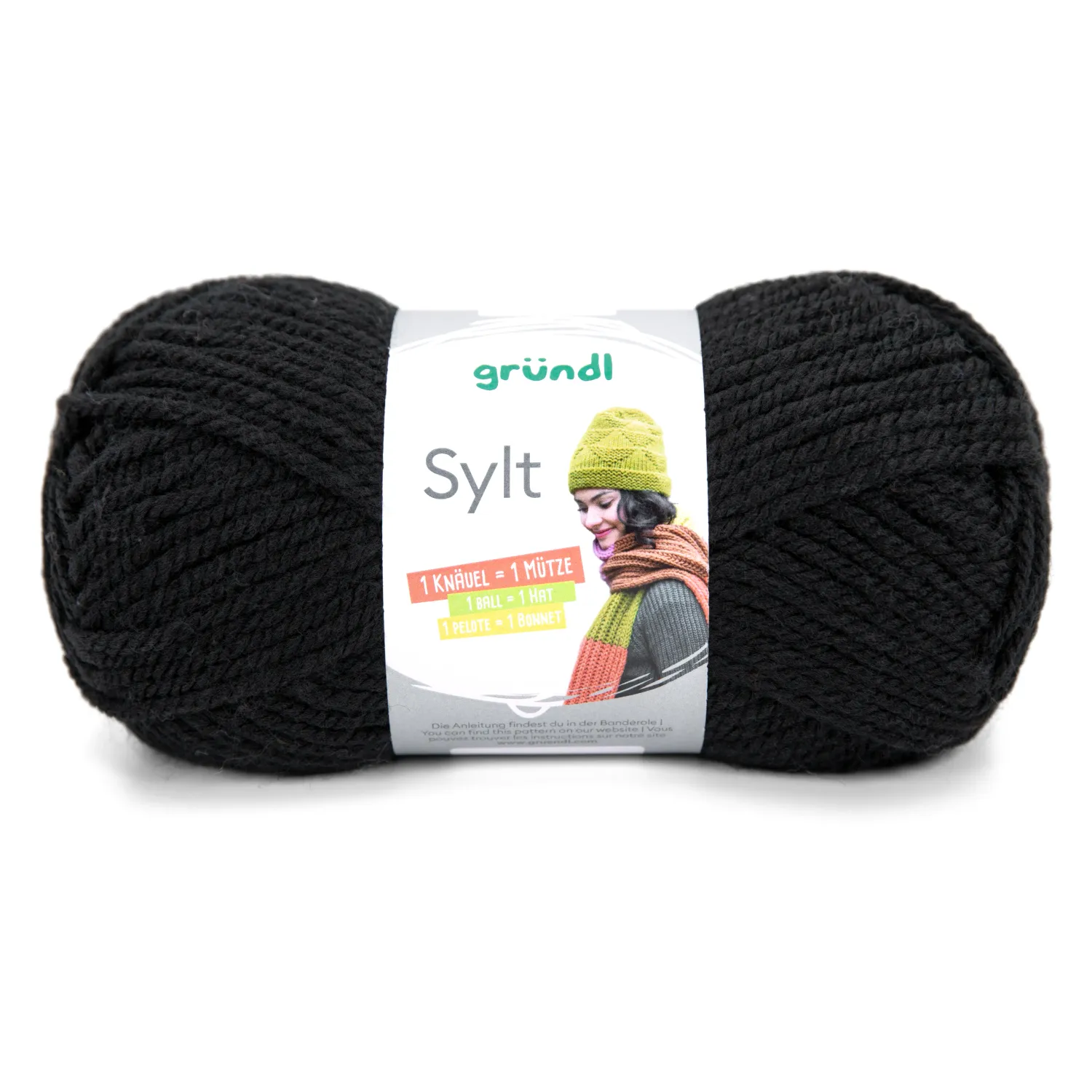 PELOTE "SYLT" 100G NOIR