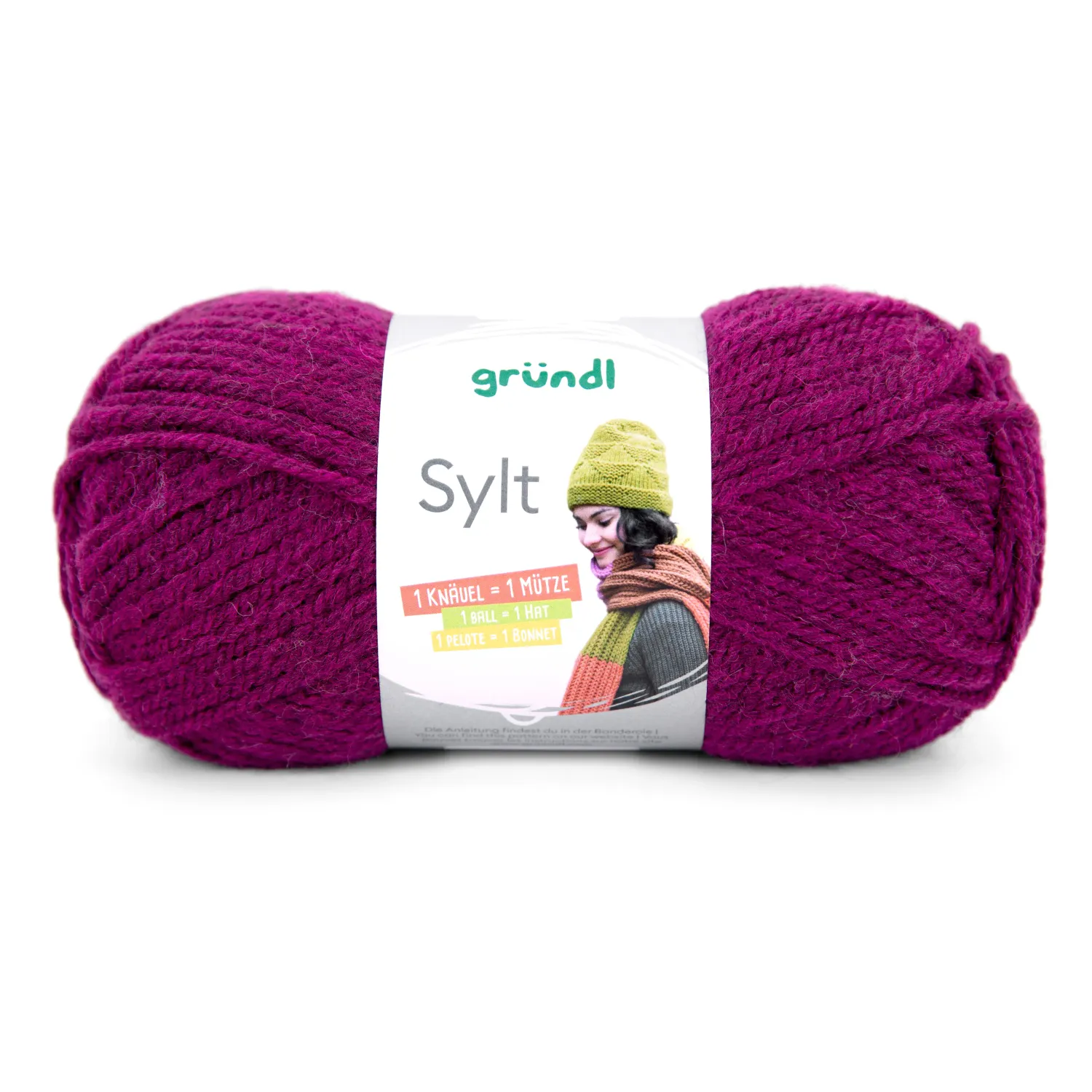 PELOTE "SYLT" 100G CYCLAMEN