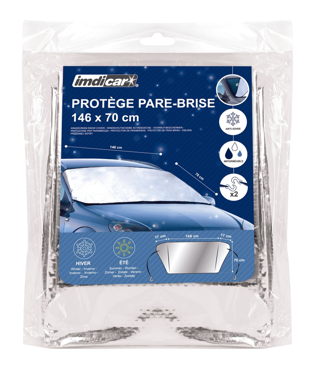 ÉCRAN ANTI-GIVRE POUR PARE-BRISE