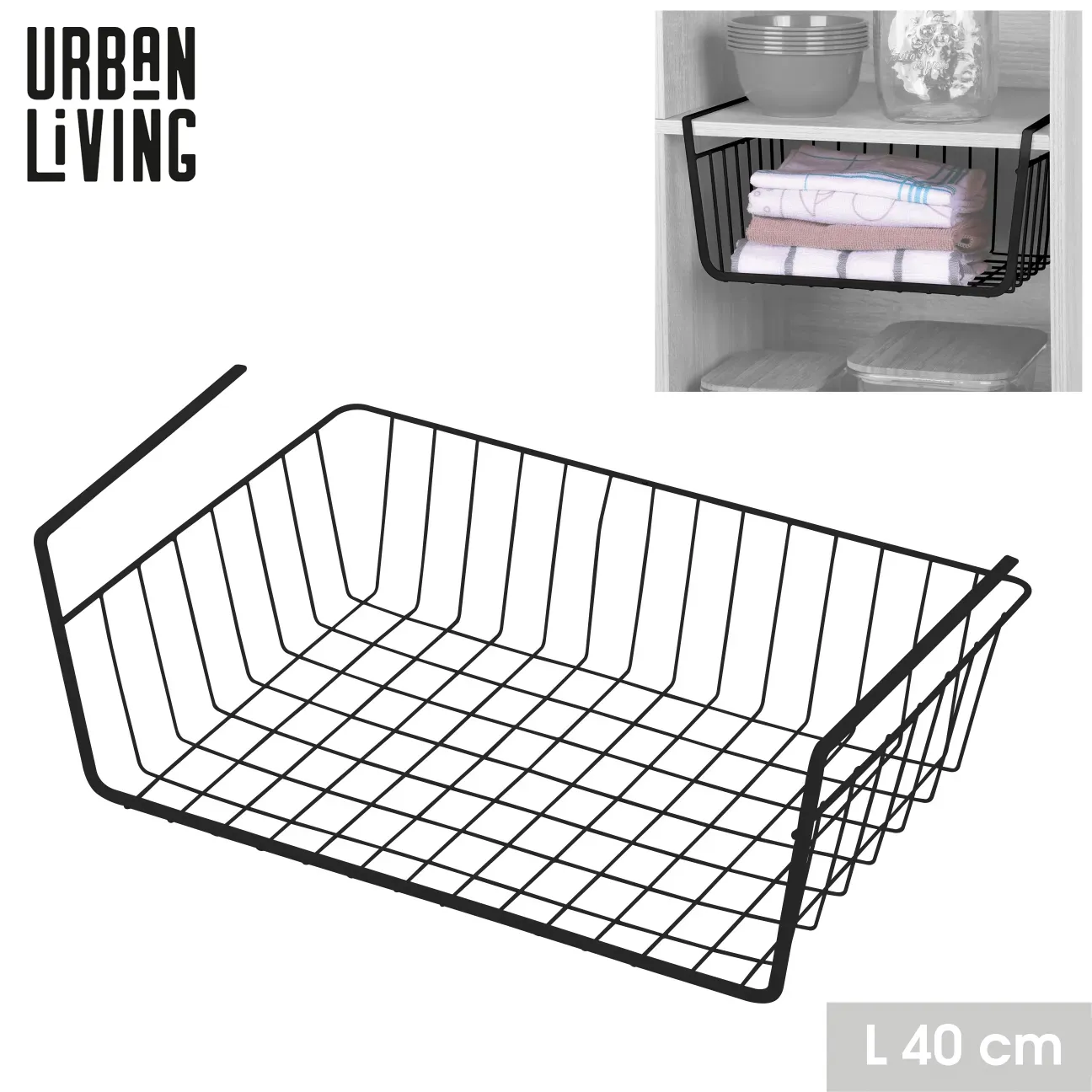 PANIER DE RANGEMENT À SUSPENDRE