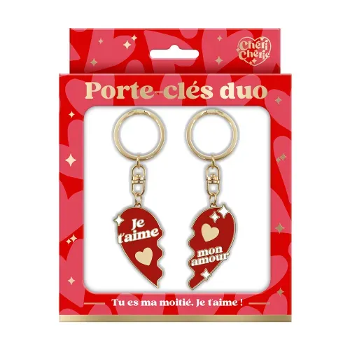 PORTE CLÉS DUO ST VALENTIN