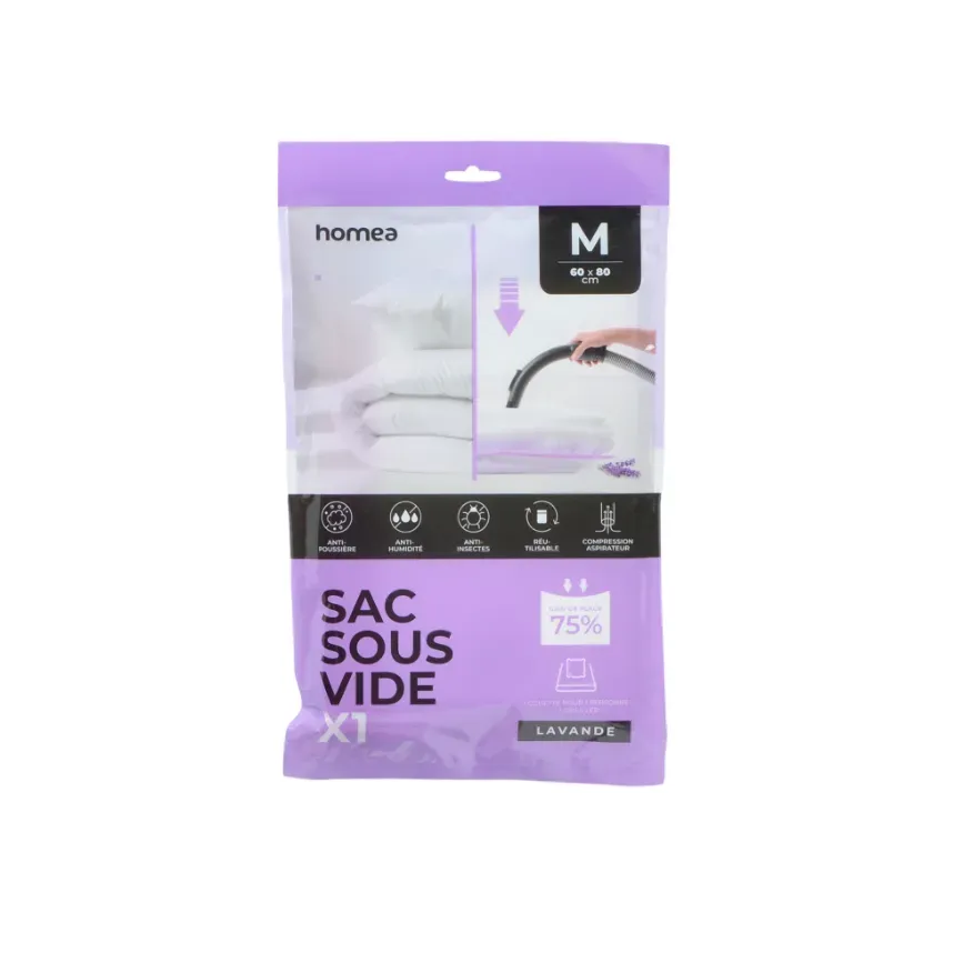 HOUSSE DE RANGEMENT SOUS VIDE AROMATIQUE