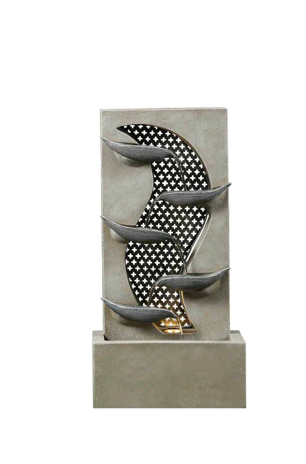 FONTAINE CASCADE "FEUILLES"