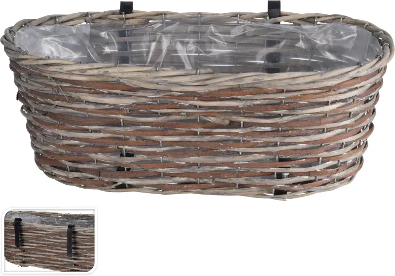 JARDINIÈRE EN SAULE