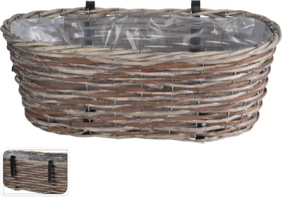 JARDINIÈRE EN SAULE