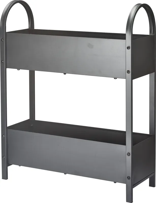 JARDINIÈRE 2 ÉTAGES EN MÉTAL