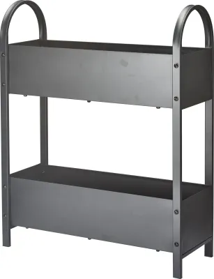 JARDINIÈRE 2 ÉTAGES EN MÉTAL