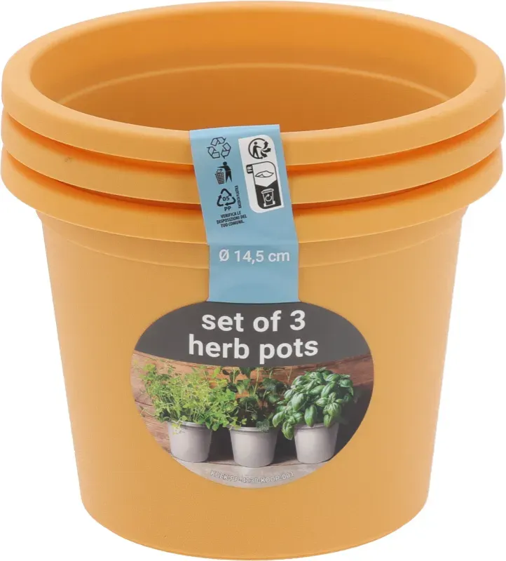 LOT DE 3 POT À FLEURS