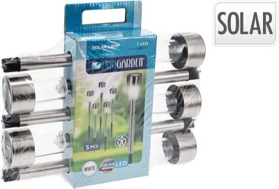 LOT DE 5 PICS SOLAIRES