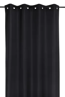 RIDEAU "PERCY" 140X240 MICROFIBRE NOIR